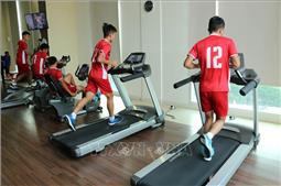 U19 Việt Nam tích cực tập luyện, quyết tâm 'chiến đấu' với U19 Hàn Quốc